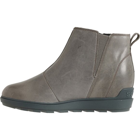 NEW Sorel Evie II Zip Wedge Boots - Waterproof, Leather For Women 1025 5s3 - Picture 4 of 7